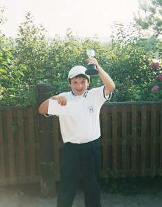 Hills Junior Open Winner aged 8